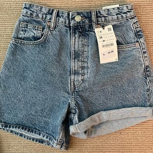Zara Mom Fit Shorts